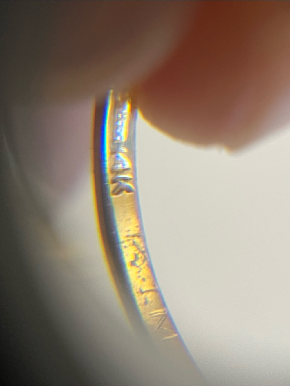 14k yellow gold citrine ring - Picture 4 of 5